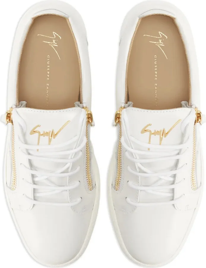 Frankie zip-detail low-top sneakers - Image 4
