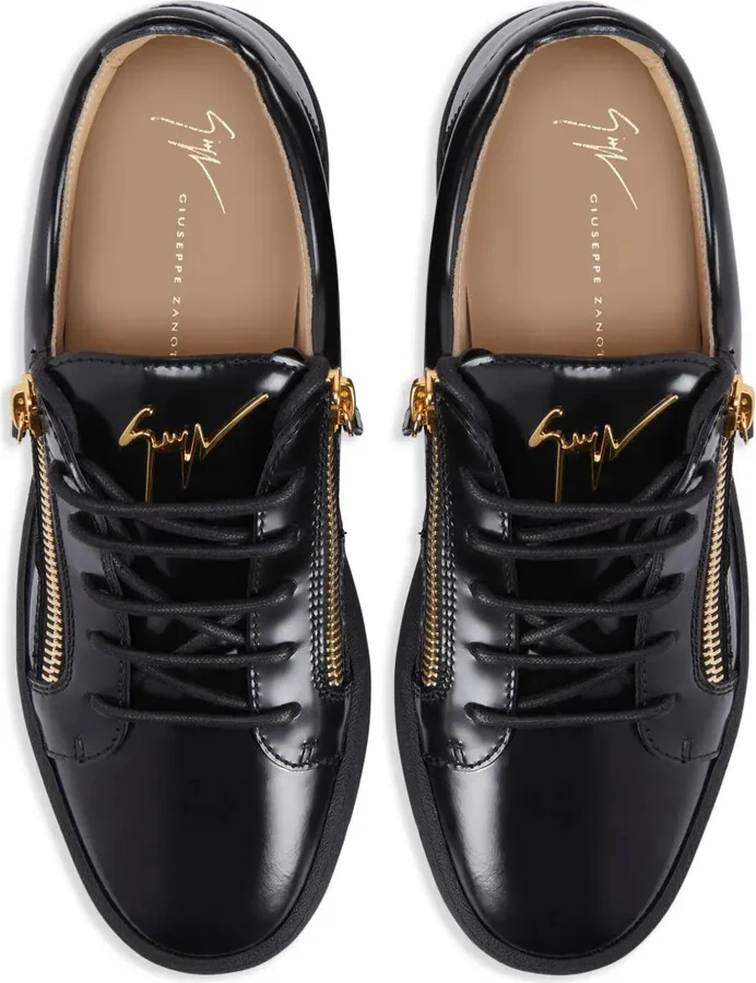 Frankie zip-detail low-top sneakers - Image 4