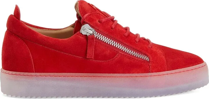 Frankie zip-details sneakers