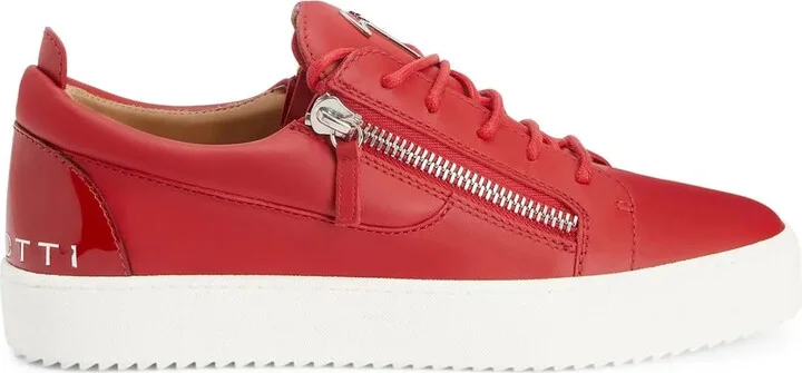 Frankie zip-details sneakers