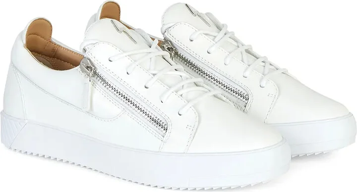 Frankie zipped low-top sneakers - Image 2