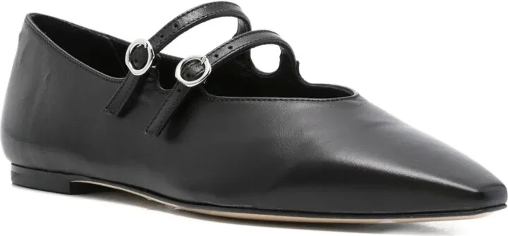 Franny double-buckle pointed ballet flats - Image 2