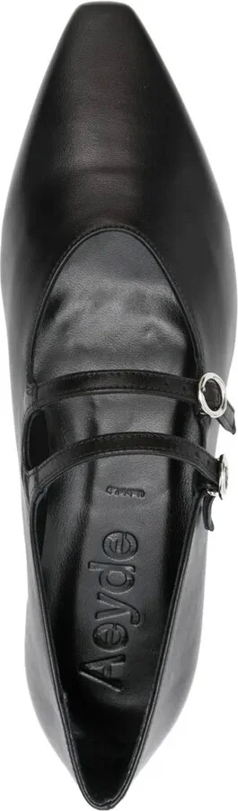 Franny double-buckle pointed ballet flats - Image 4