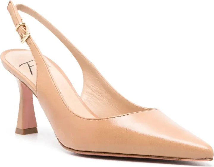 Frans leather slingback pumps - Image 2