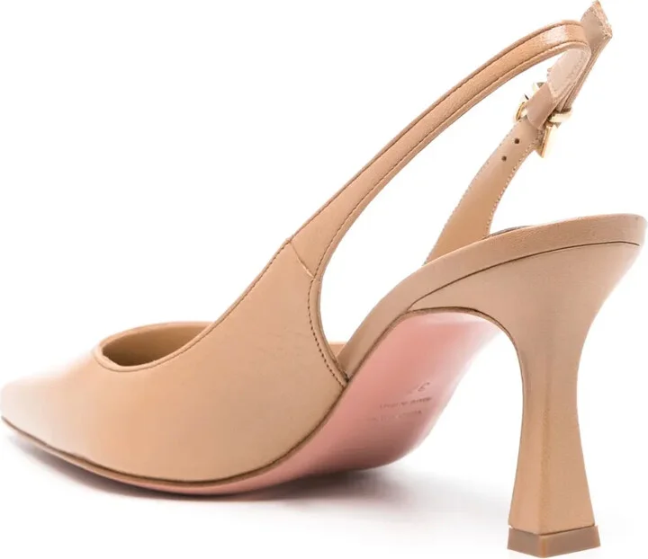 Frans leather slingback pumps - Image 3
