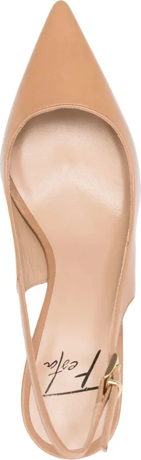 Frans leather slingback pumps - Image 4