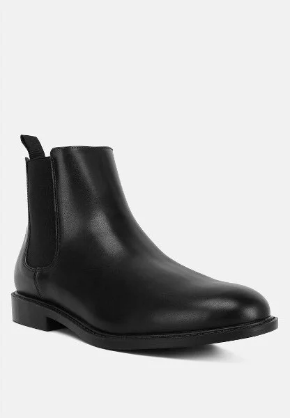 Fraser Faux Leather Pull Tabs Boots Women - Image 2