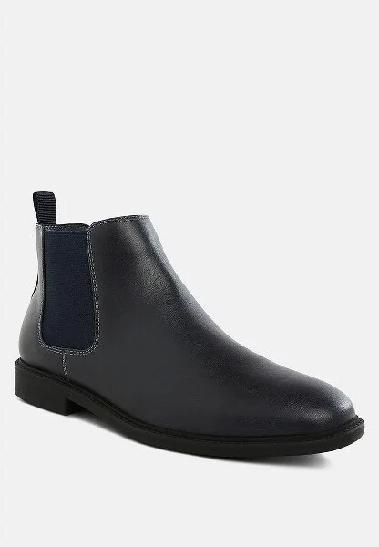 Fraser Faux Leather Pull Tabs Boots Women - Image 3