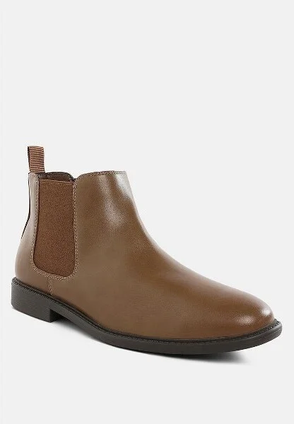 Fraser Faux Leather Pull Tabs Boots Women - Image 5