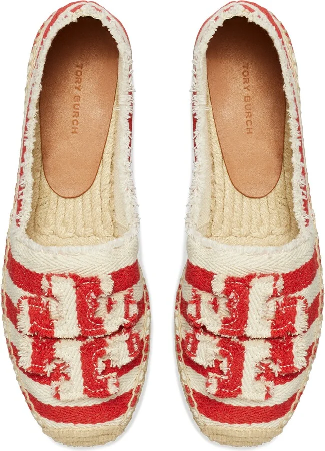 Fray Stripe Espadrille Flat - Image 8