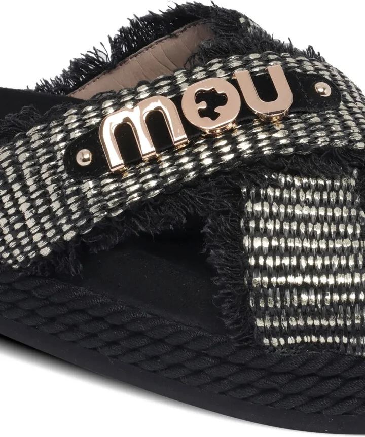 Frayed-Strap Platform Sandals - Image 4