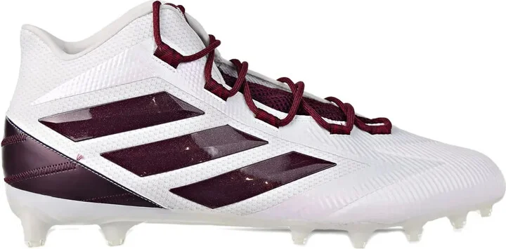 Freak Carbon Mid Cleats "Cloud White/Maroon/Collegiate Burgundy" sneakers