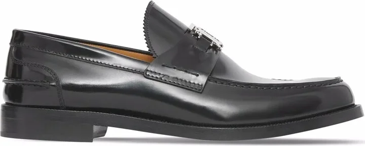 Fred monogram-motif loafers