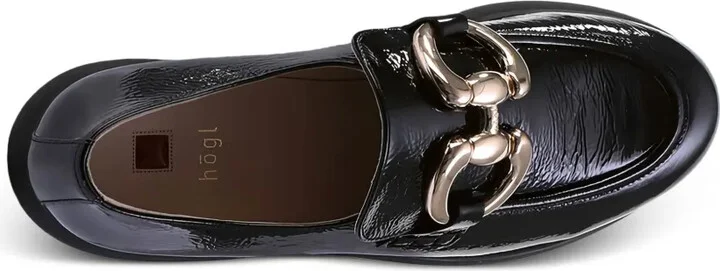 Fred patent oversized-buckle loafers - Image 4