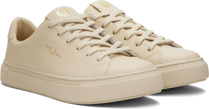 Fred Perry Beige B71 Sneakers - Image 4