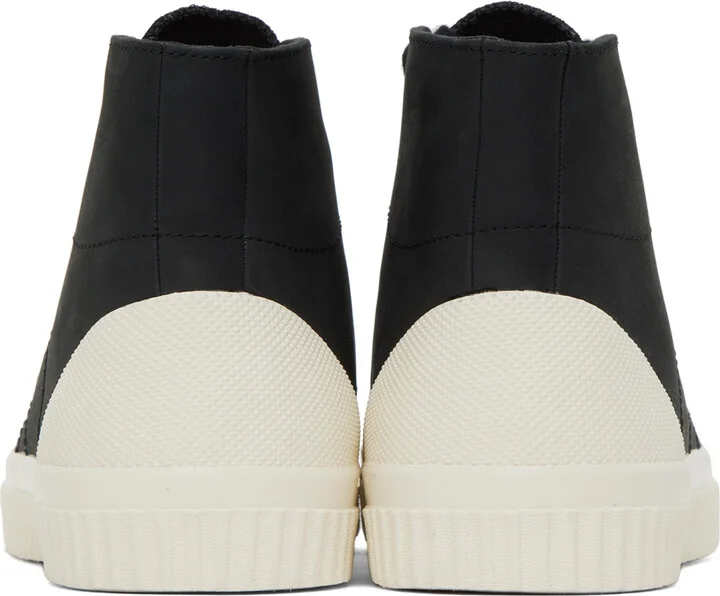 Fred Perry Black Mid Hughes Sneakers - Image 2