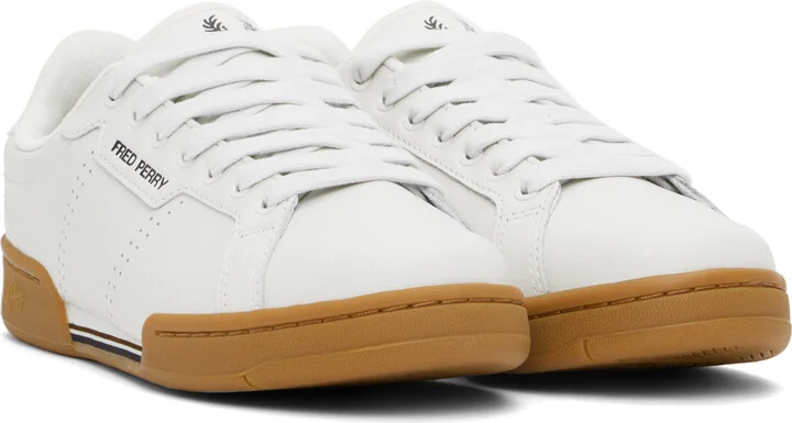 Fred Perry Off-White B722 Sneakers - Image 4