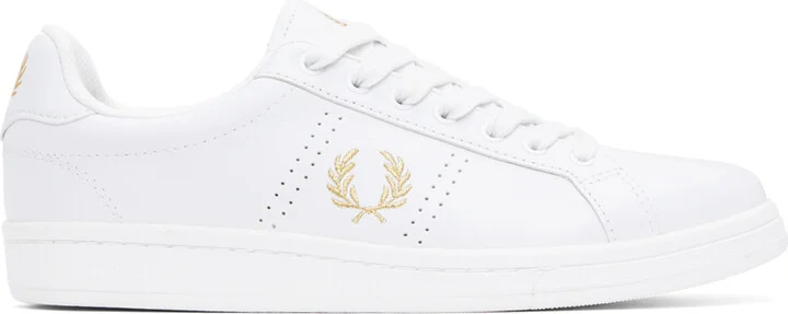 Fred Perry White B6312 Sneakers
