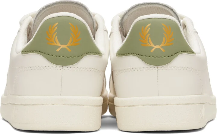 Fred Perry White B721 Leather Sneakers - Image 2