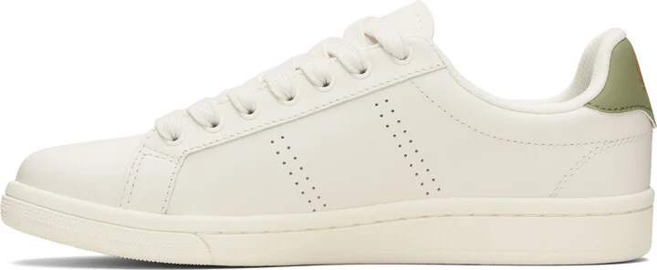 Fred Perry White B721 Leather Sneakers - Image 3