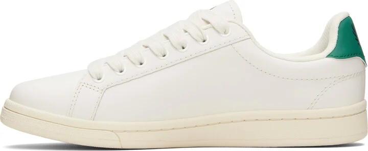 Fred Perry White B721 Leather Tennis Sneakers - Image 3
