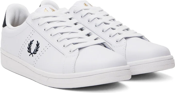 Fred Perry White B721 Sneakers - Image 4
