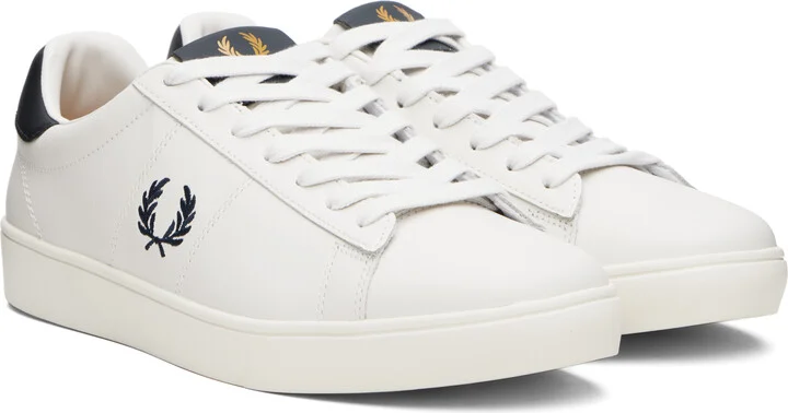 Fred Perry White Spencer Sneakers - Image 4