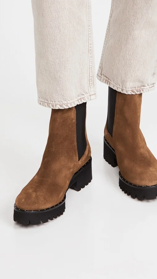 Freda Salvador Brooke Waterproof Lug Sole Boots - Image 3