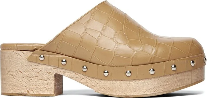 Frēda Salvador Samantha Leather Clog