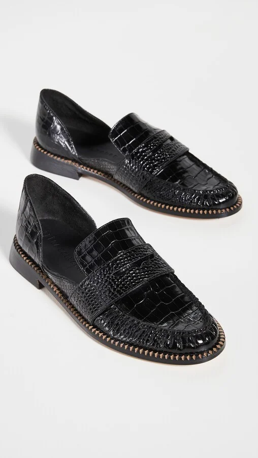 Freda Salvador Tash D'orsay Loafers - Image 4