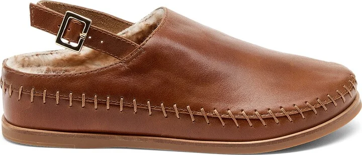 Freddy Fur Lined Slingback Flat - Image 2