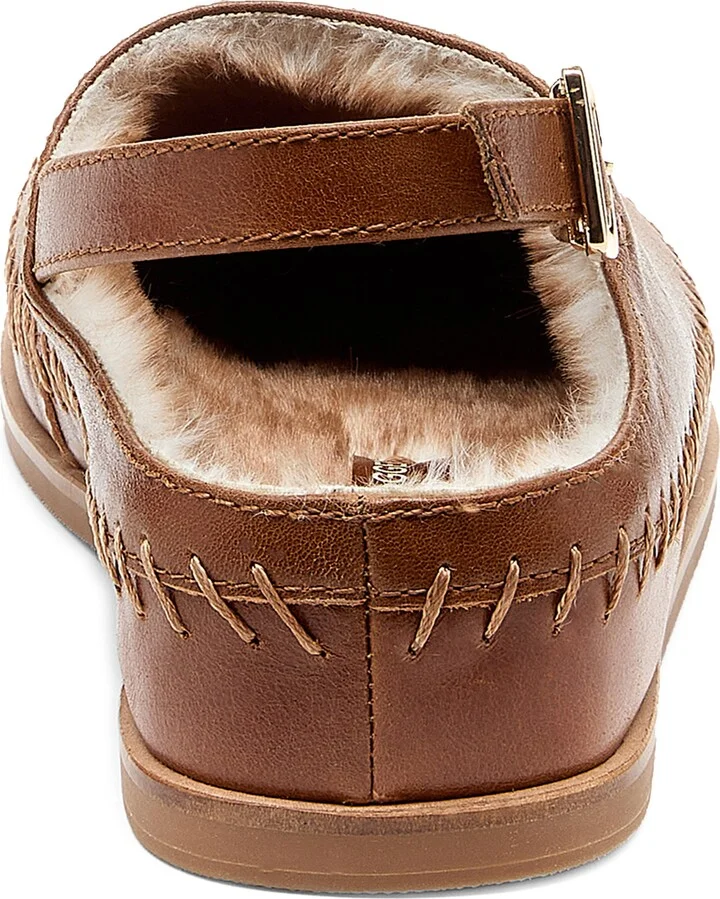Freddy Fur Lined Slingback Flat - Image 6