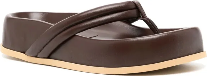 Frederique 40mm leather sandals - Image 2