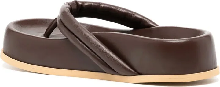 Frederique 40mm leather sandals - Image 3