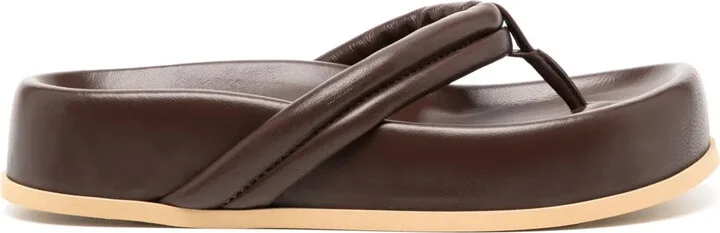 Frederique 40mm leather sandals
