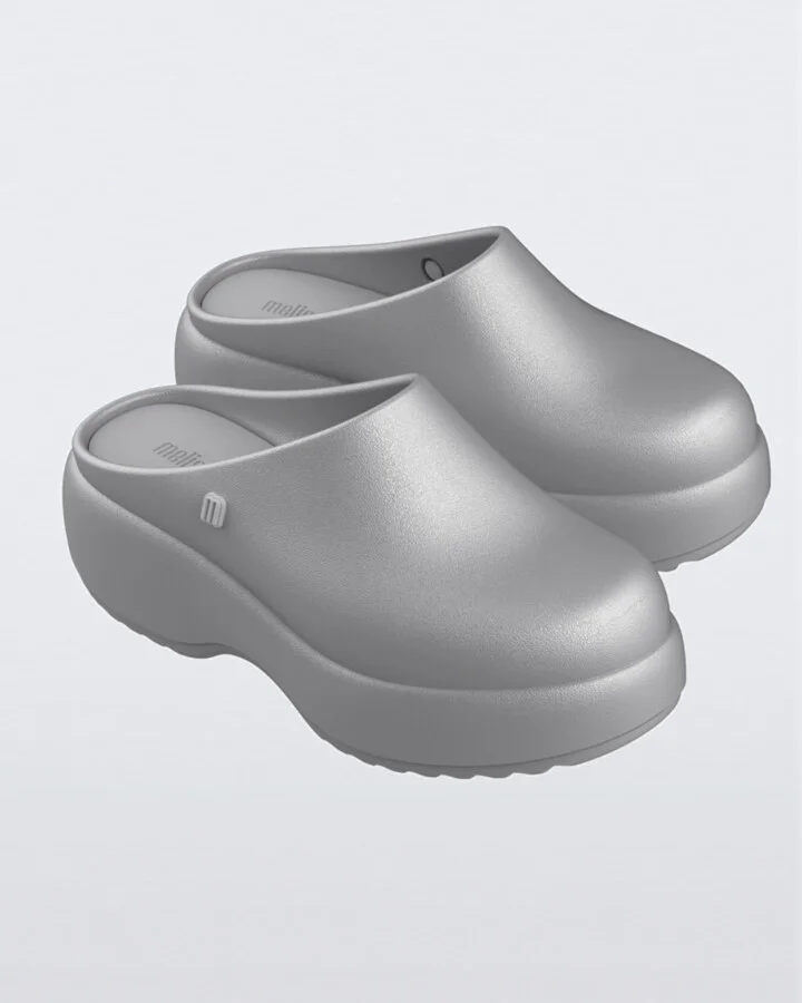 Free Clog Platform - Silver - Image 2