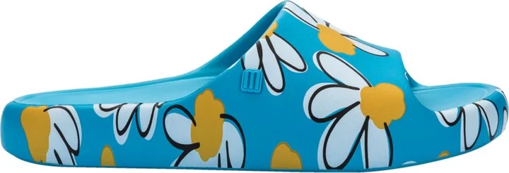 Free Floral Print Slide Sandal - Image 2