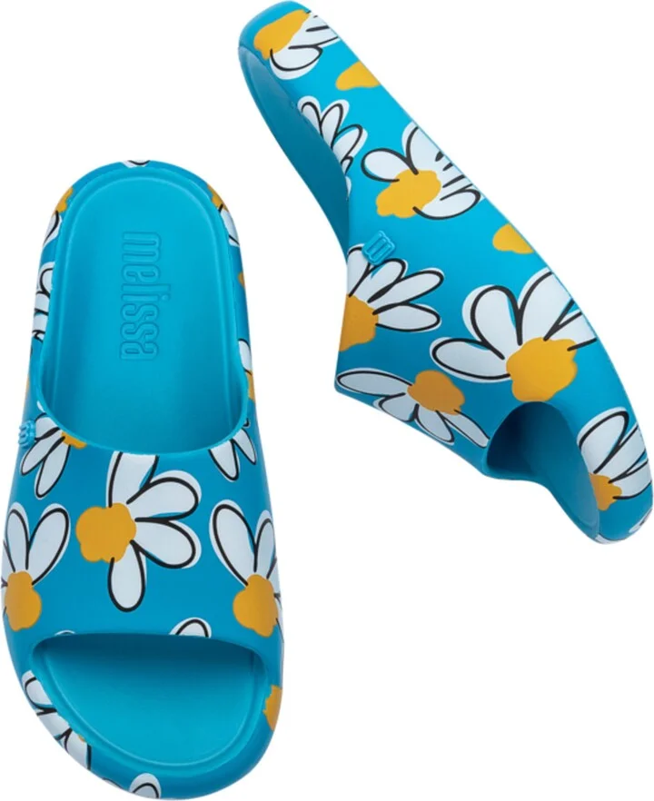Free Floral Print Slide Sandal - Image 3