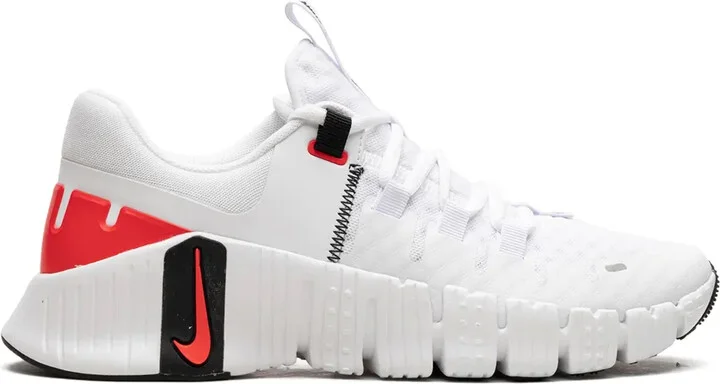 Free Metcon 5 "White/Bright Crimson" sneakers