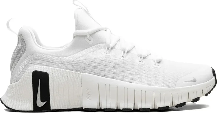 Free Metcon 6 Premium "Summit White Sail Black Metallic Silver" sneakers