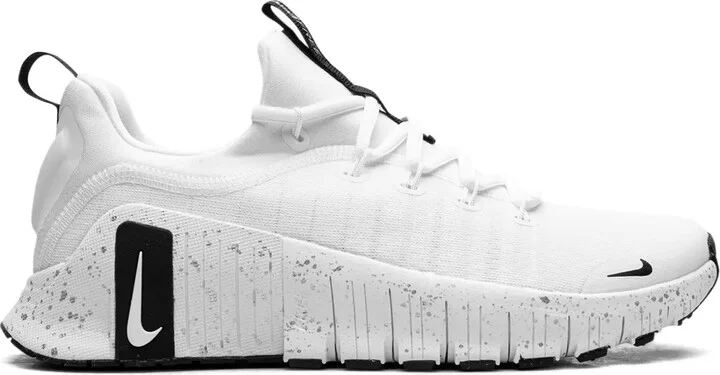 Free Metcon 6 "White/Metallic Silver/Light Smoke Grey/Black" sneakers