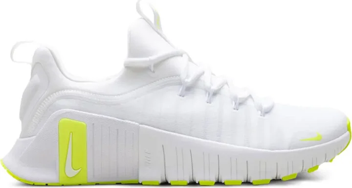Free Metcon 6 "White Volt" sneakers