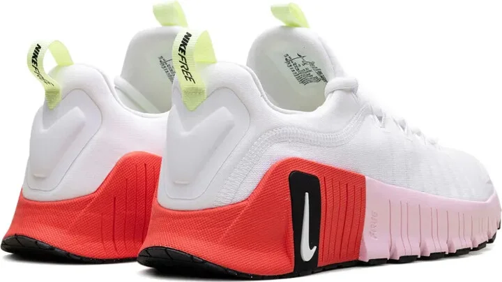 Free Metcon 6 WMNS "White Barely Volt Bright Crimson Pink Foam" sneakers - Image 3