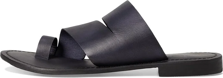 Free People Abilene Top Loop Sandal Women's Shoes Washed Black : EU 37 (US Women's 7) M, Leather - Image 6