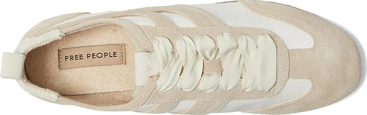 Free People Aces Tennis Shoe Women's Shoes Chalk/Desert Sand C : EU 41 (US Women's 11) M, Leather/Suede - Image 2