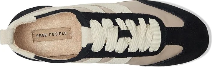Free People Aces Tennis Shoe Women's Shoes Chalk/Desert Sand C : EU 41 (US Women's 11) M, Leather/Suede - Image 8