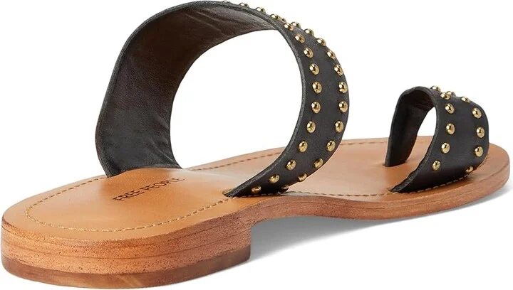 Free People Amelie Tiny Stud Sandals Women's Dress Sandals Cognac : EU 36.5 (US Women's 6.5) M, Leather - Image 10
