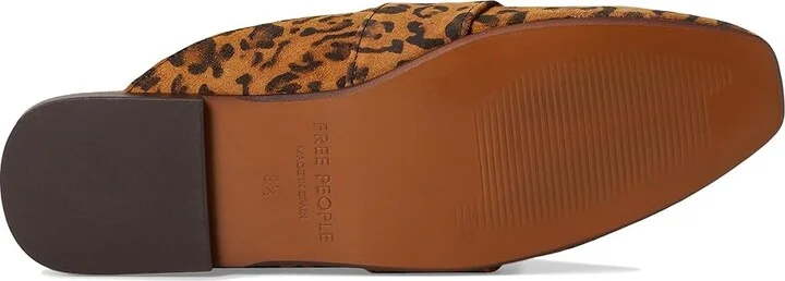 Free People At Ease Embossed Loafer Women's Shoes Black Suede : EU 36.5 (US Women's 6.5) M, Leather - Image 9