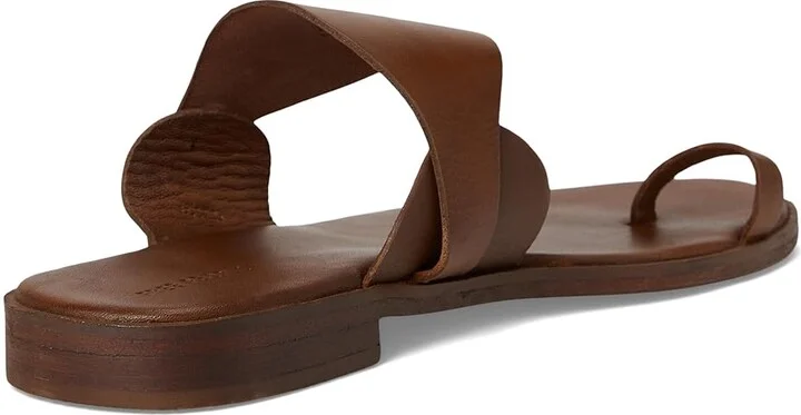 Free People Barcelona Slip On Sandal Women's Wedge Shoes Luggage Leather : EU 41 (US Women's 11) M - Image 4