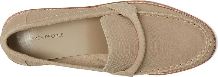 Free People Bedford Loafers Women's Flat Shoes Oiled Silt Suede : EU 36.5 (US Women's 6.5) M - Image 2
